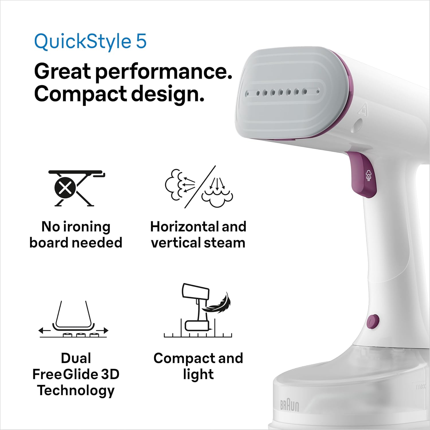 QuickStyle 5 Garment Steamer GS5011PU