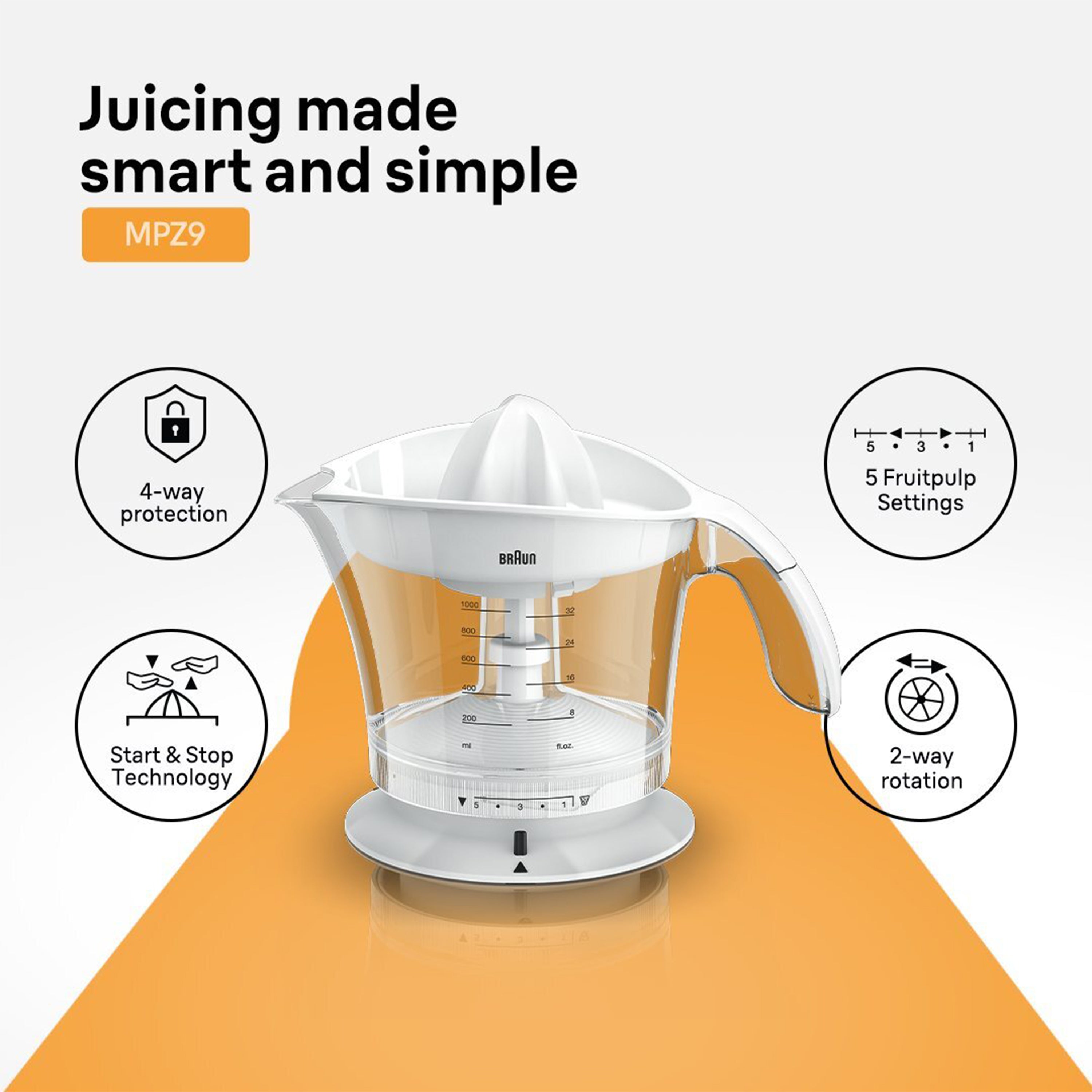 CitrusQuick 3 Citrus Juicer MPZ9