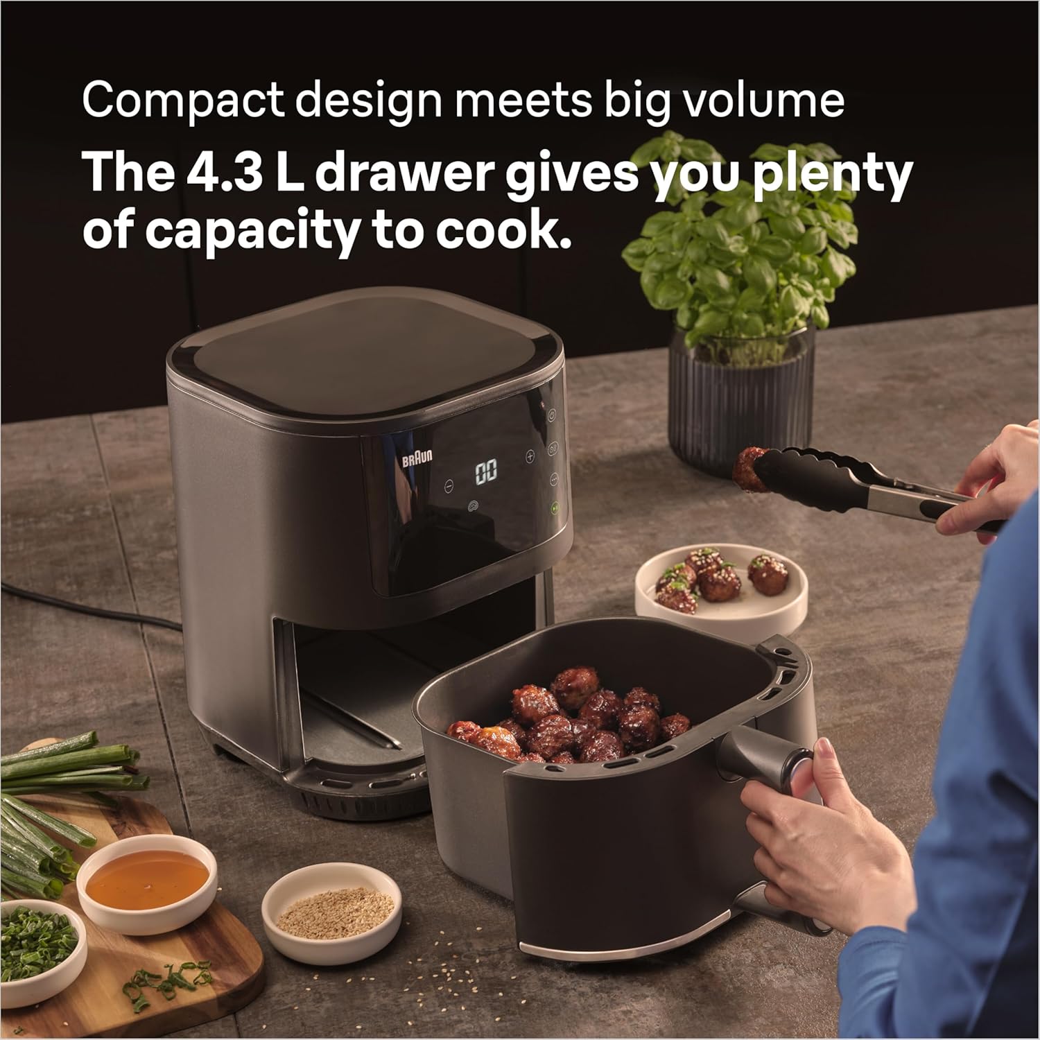 MultiFry 4.3L Black HF 3030