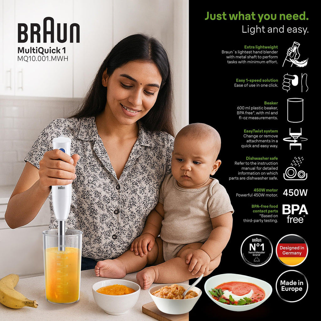 MultiQuick 1 Hand blender MQ10.001MWH